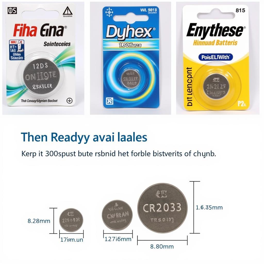 CR2032 Battery Sizes and Types