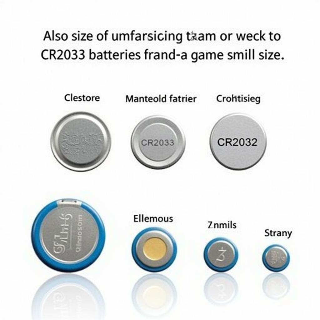 CR2032 Battery Sizes and Types