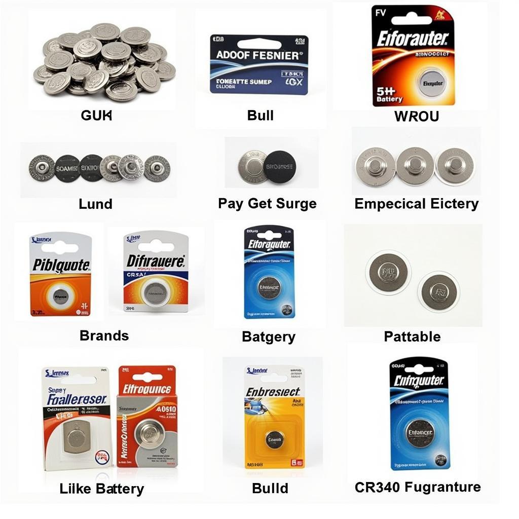 CR2340 Battery Types and Packaging