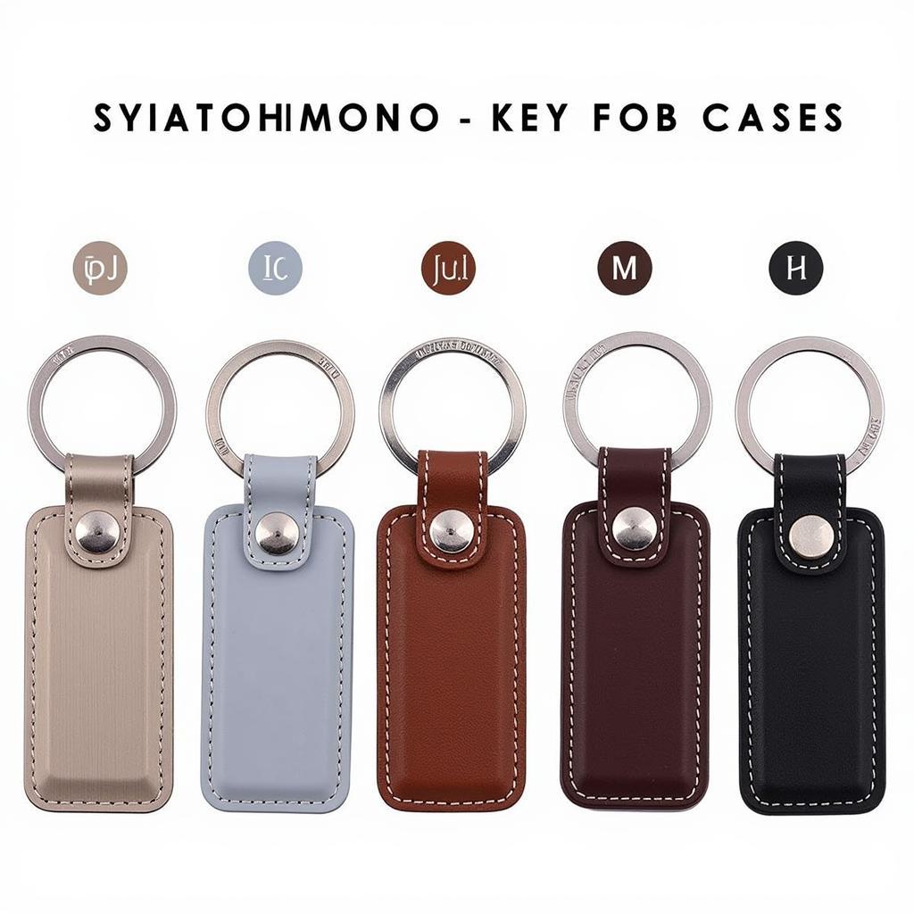 Various Key Fob Case Materials