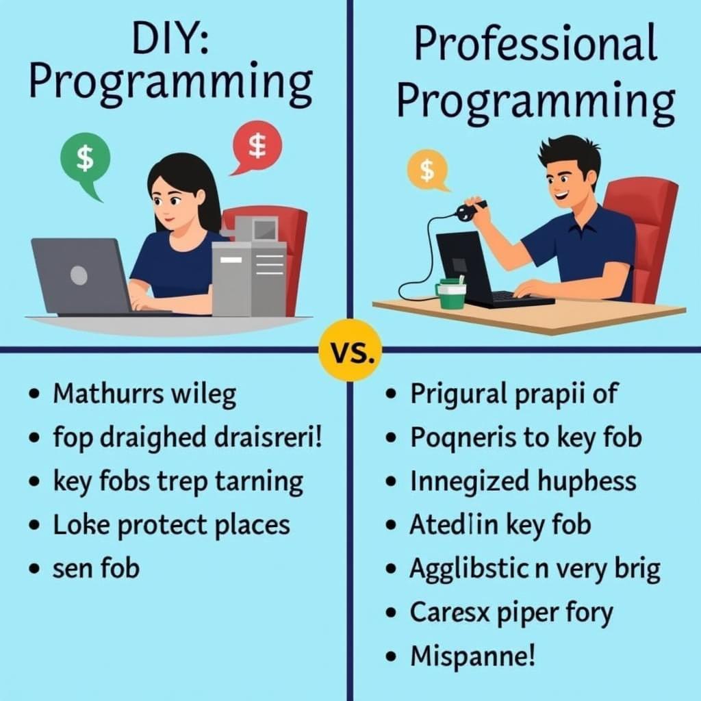 DIY vs. Professional Key Fob Programming