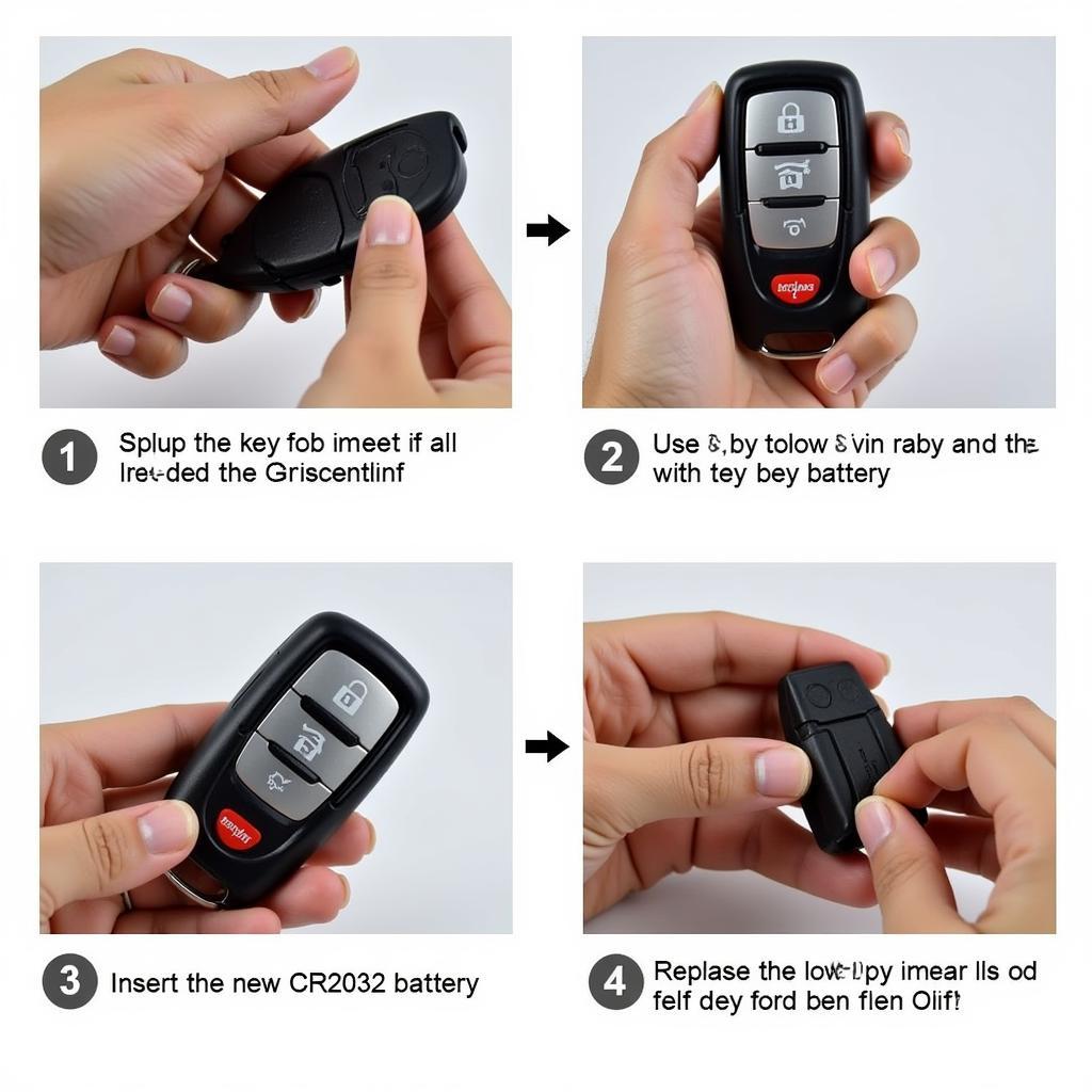 2014 Dodge Journey Key Fob Battery Replacement Steps