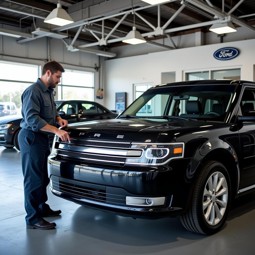 Ford Dealership Service Department Key Fob Programming