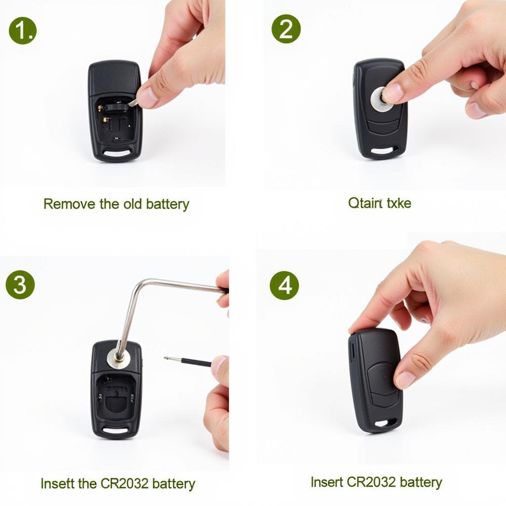 Ford Edge 2018 Key Fob Battery Replacement Steps