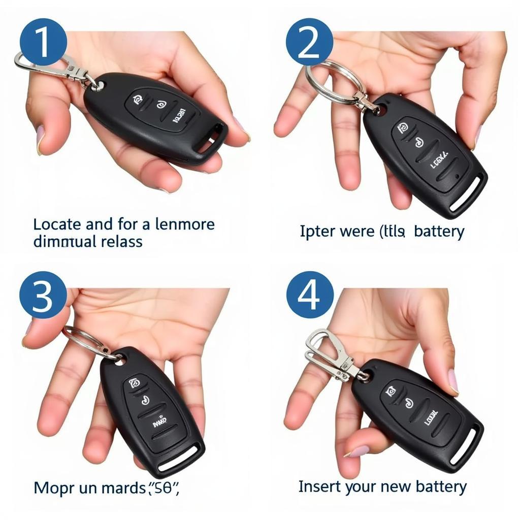 Ford Escape Key Fob Battery Replacement Steps