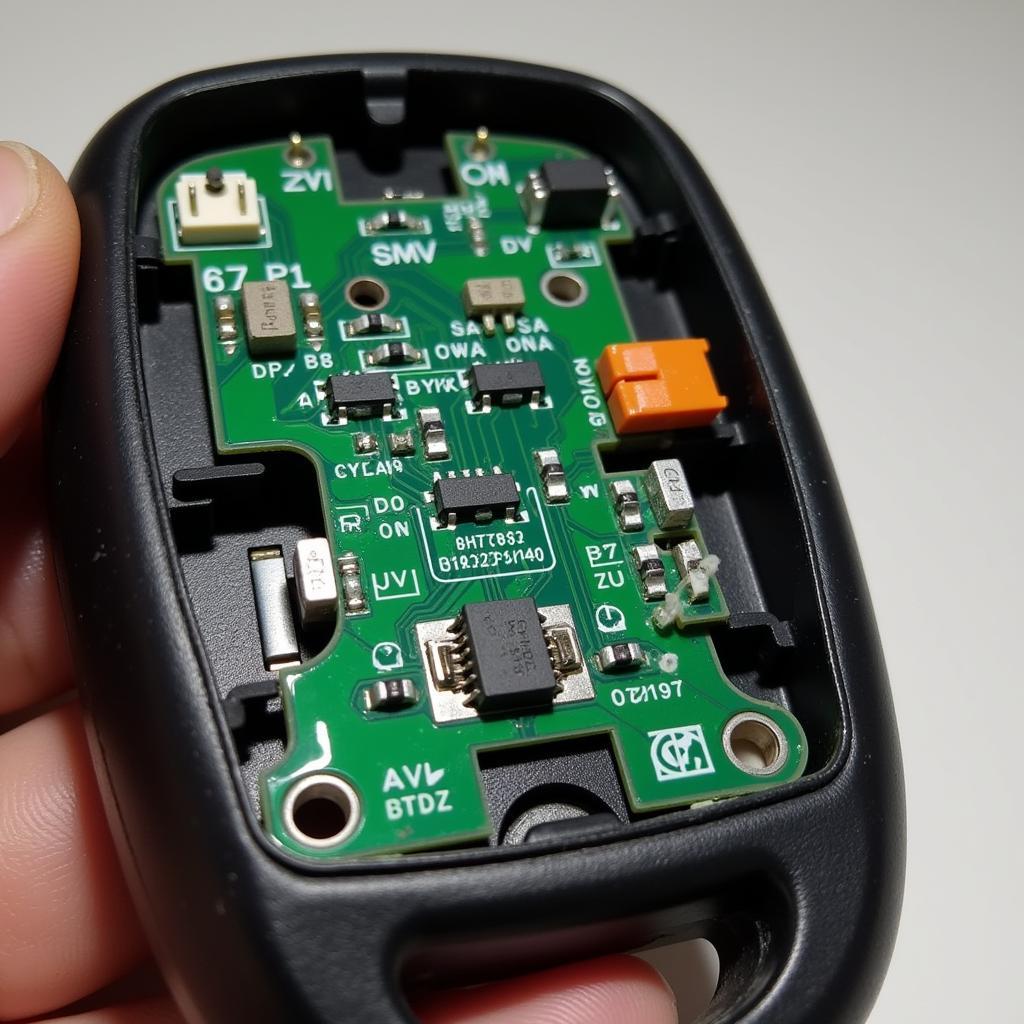 Ford Escape Key Fob Internal Circuitry