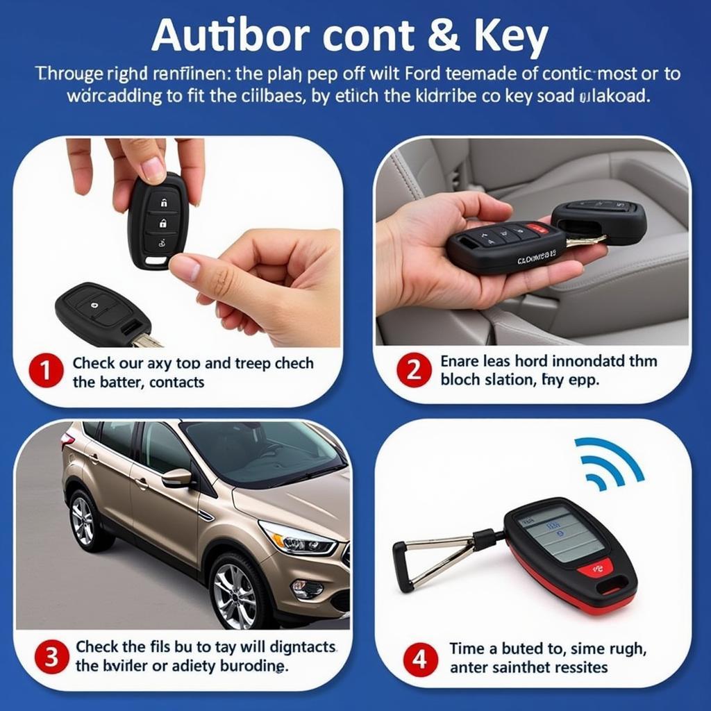 Ford Escape Key Fob Troubleshooting