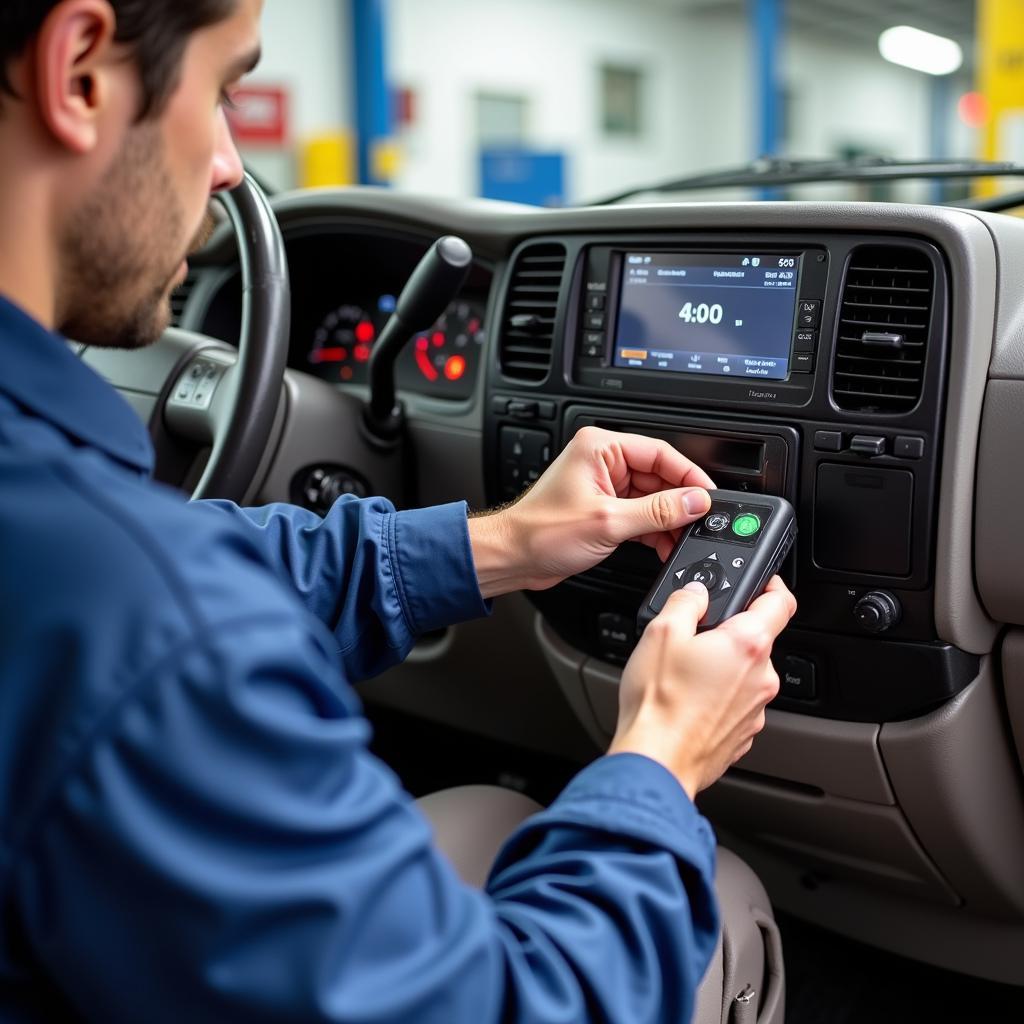 Programming a 2000 Ford Excursion Key Fob Using a Diagnostic Tool