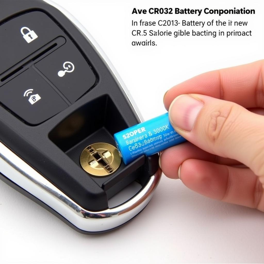 Installing New CR2032 Battery in Ford Explorer Key Fob