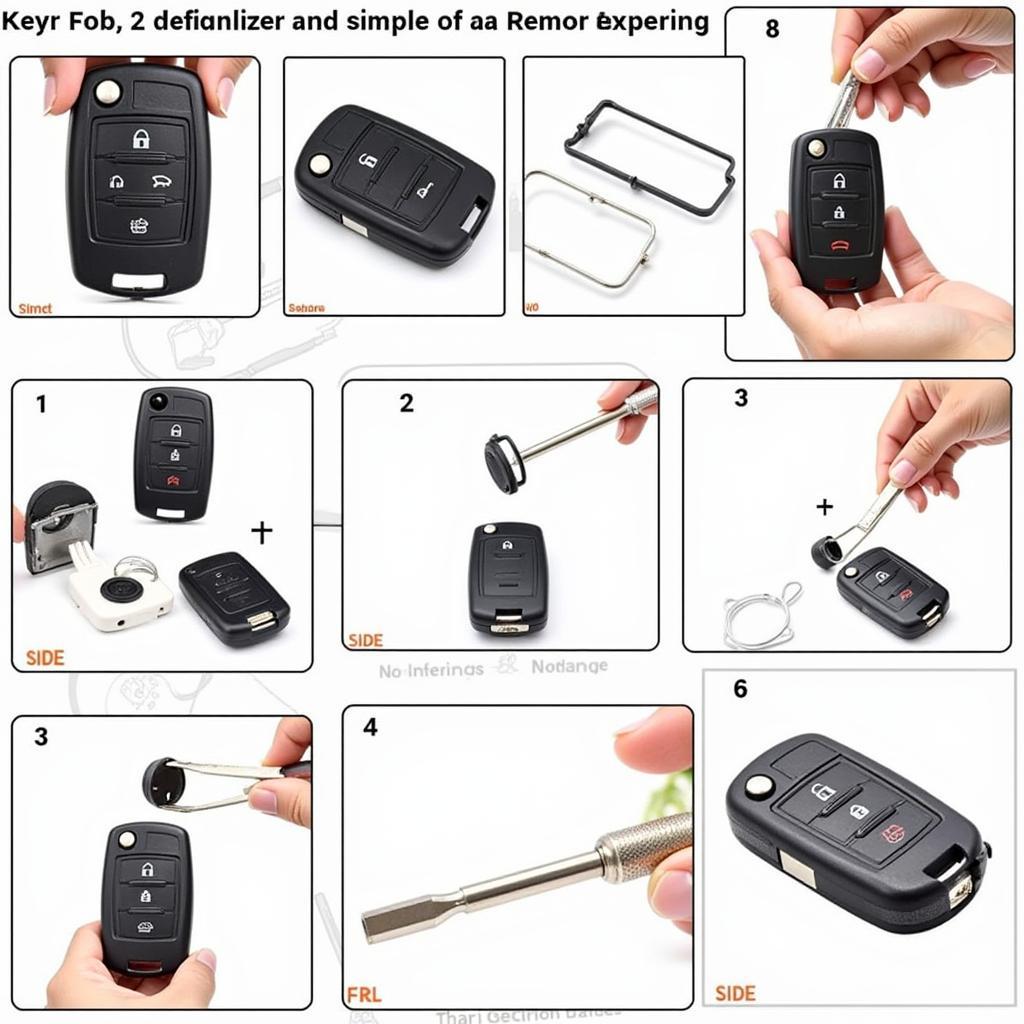 Ford F150 Key Fob Disassembly and Internal Transfer