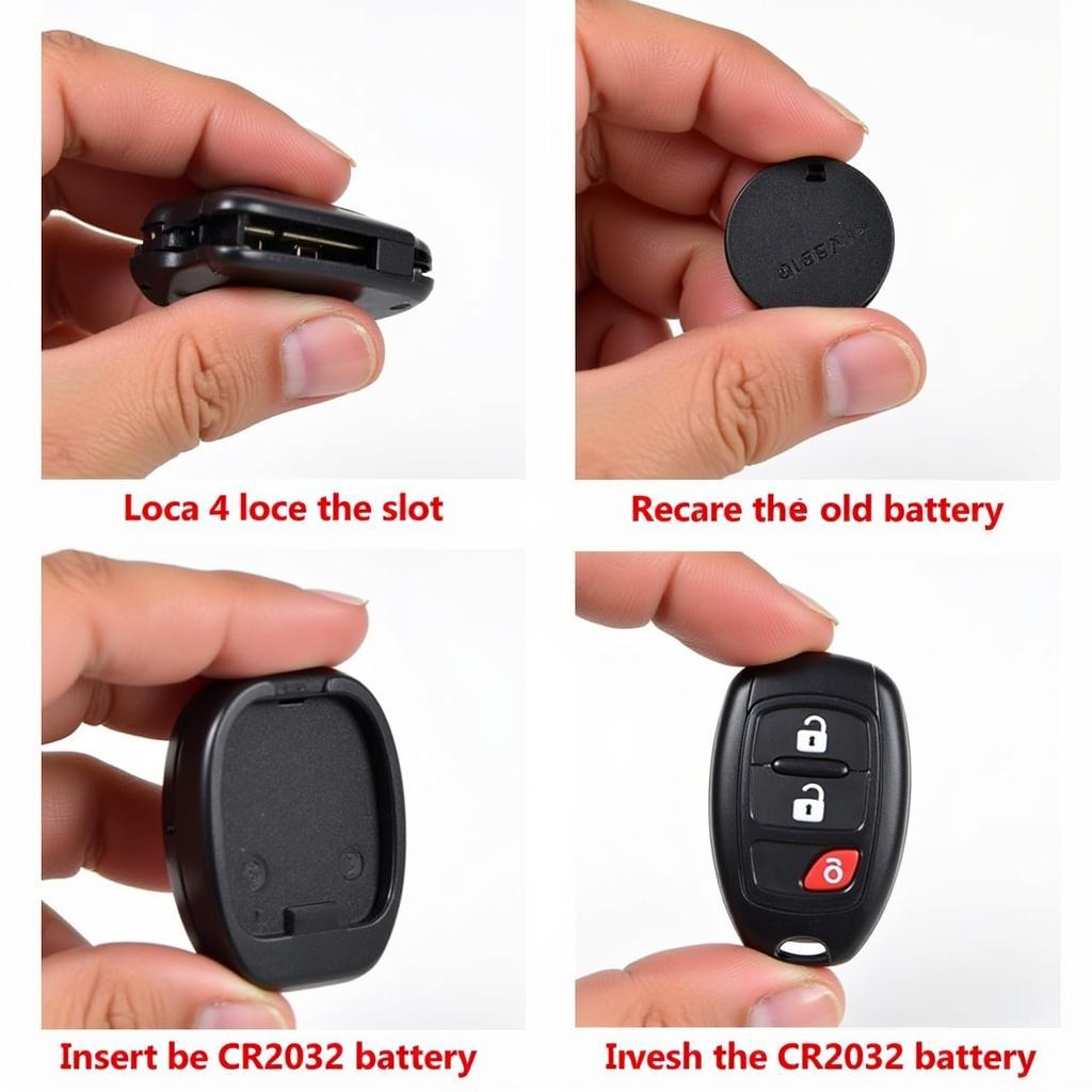 Ford Focus Titanium Key Fob Battery Replacement Steps