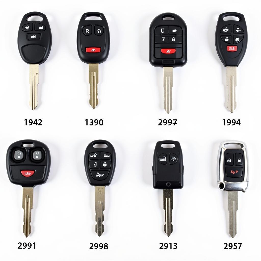 Different Types of Ford Fusion Key Fobs