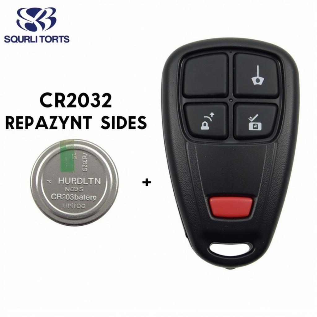 Ford Key Fob Battery CR2032 Replacement