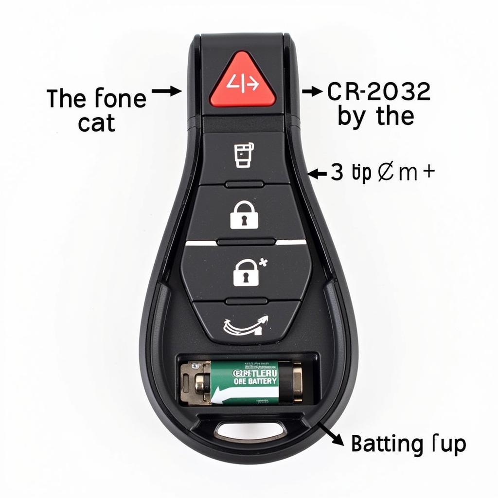 Ford Key Fob Battery Correct Orientation