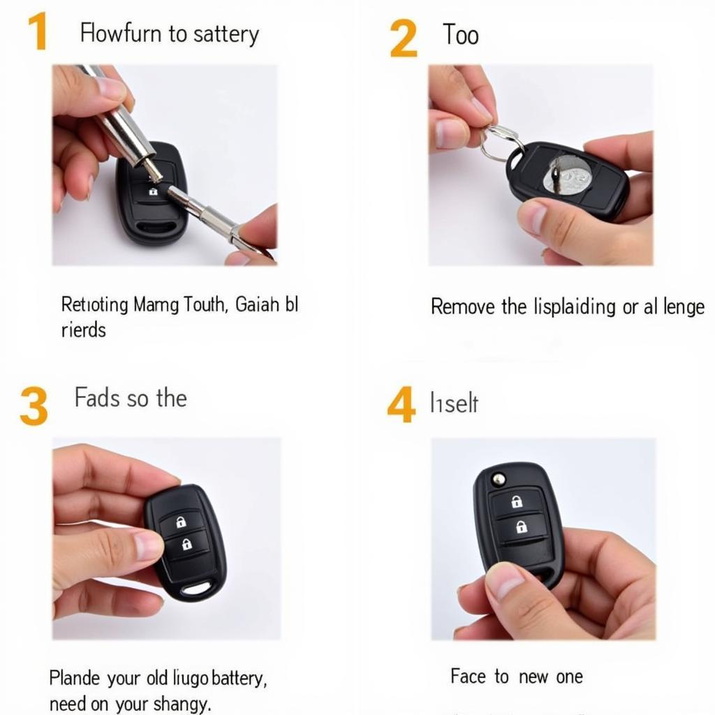 Replacing the Battery in a Ford Key Fob