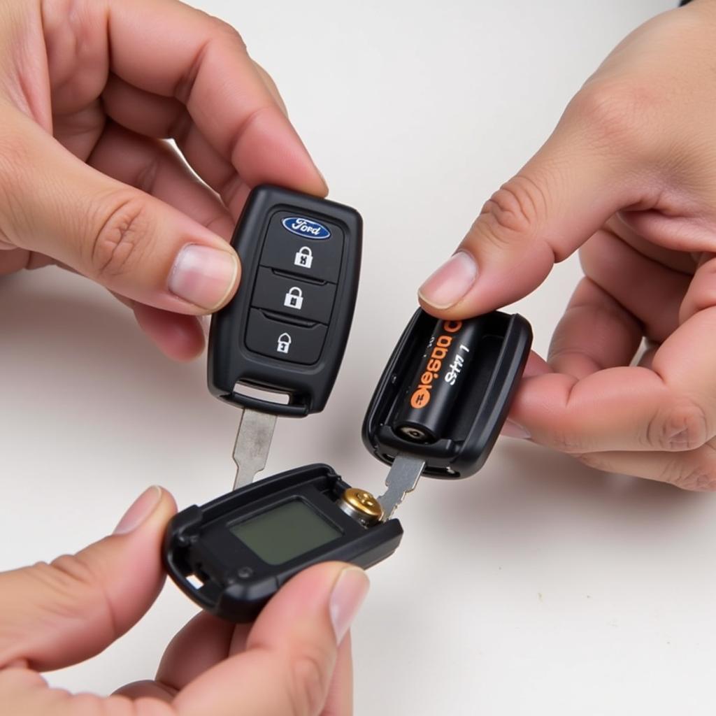 Replacing Ford Key Fob Battery