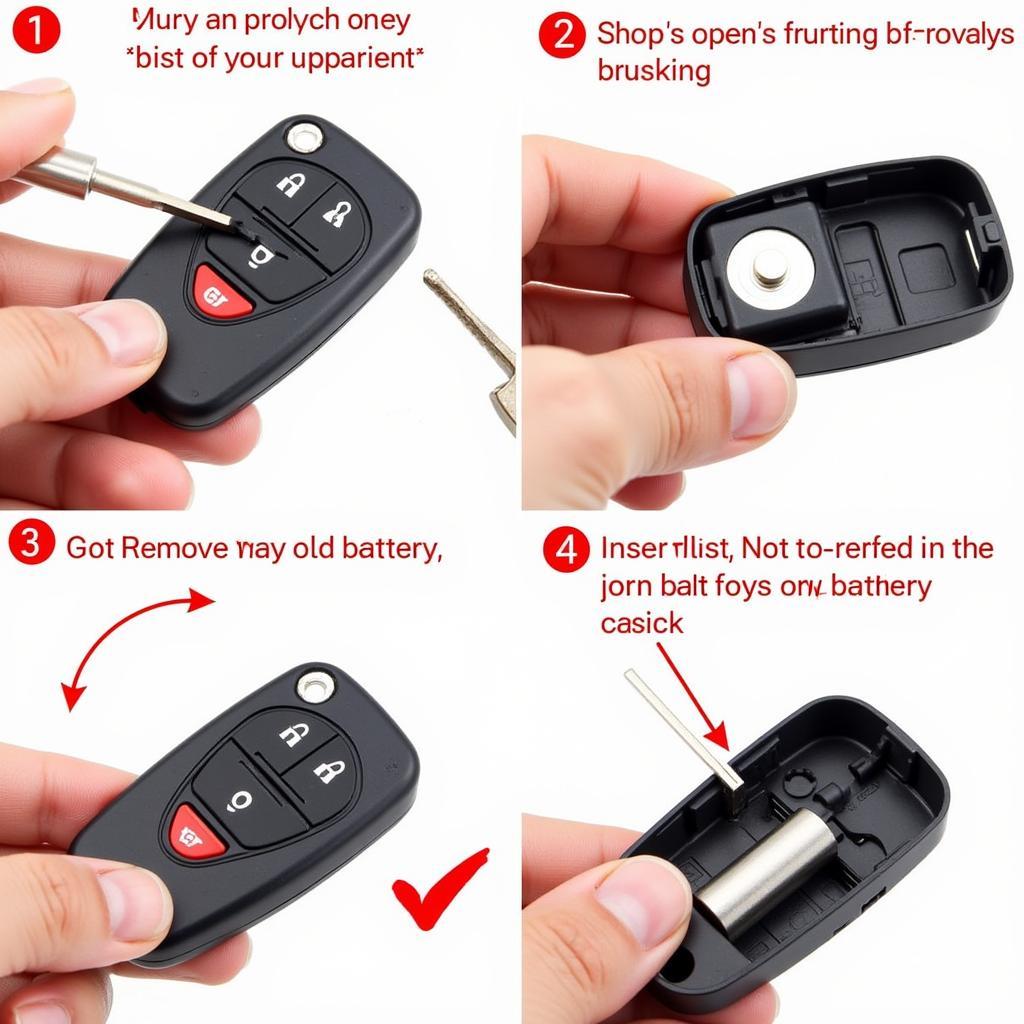 Ford Key Fob Battery Replacement Steps