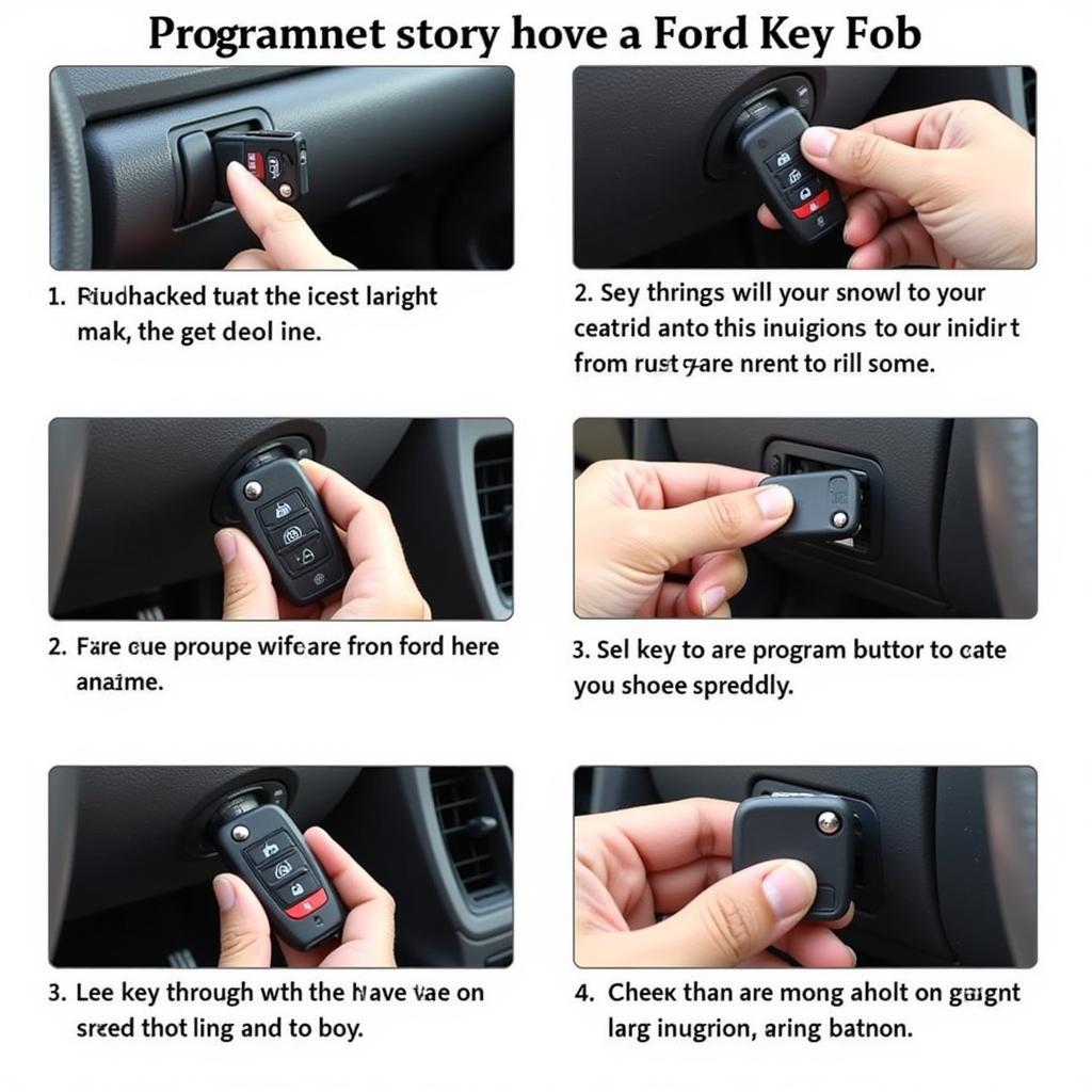 Ford Key Fob Self-Programming Steps