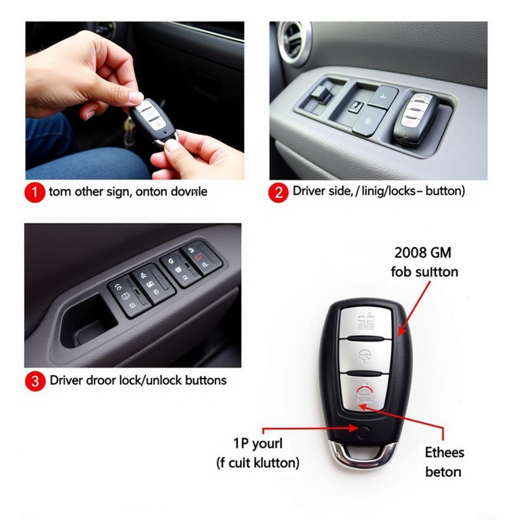 2008 GM Key Fob Programming Process