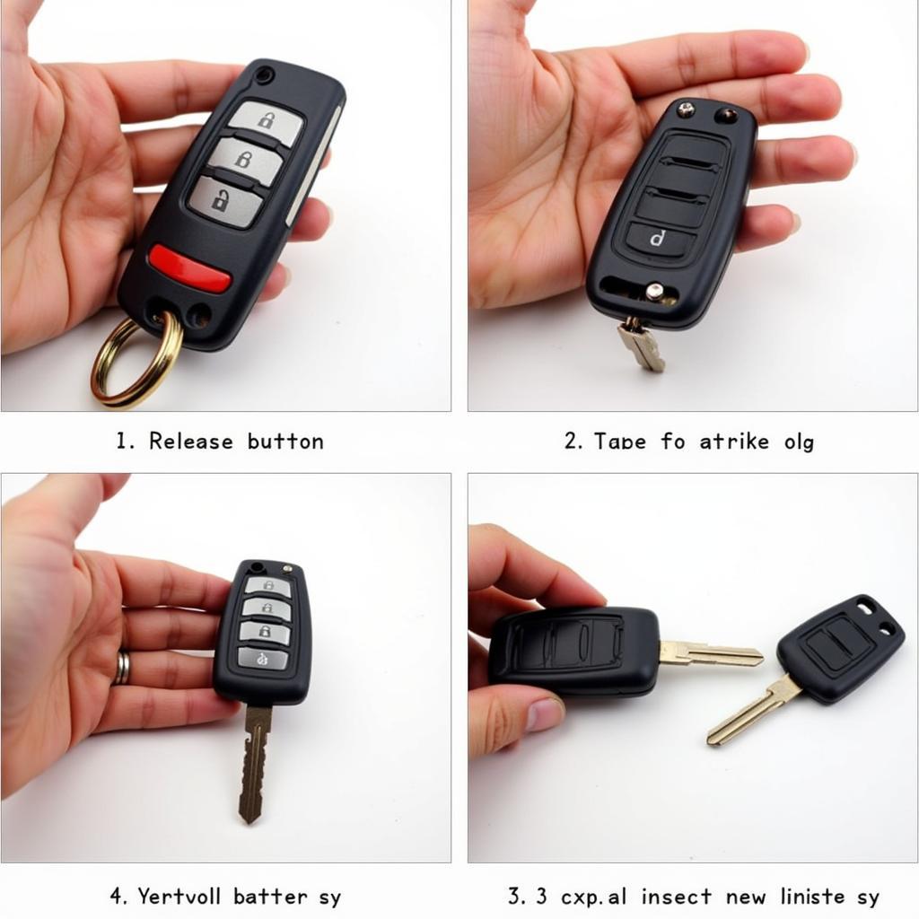 GMC Acadia Key Fob Battery Replacement Steps