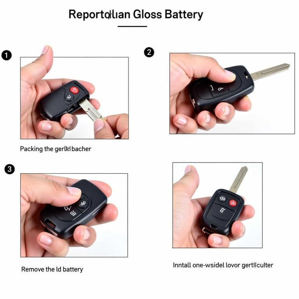 GMC Yukon Key Fob Battery Replacement Steps