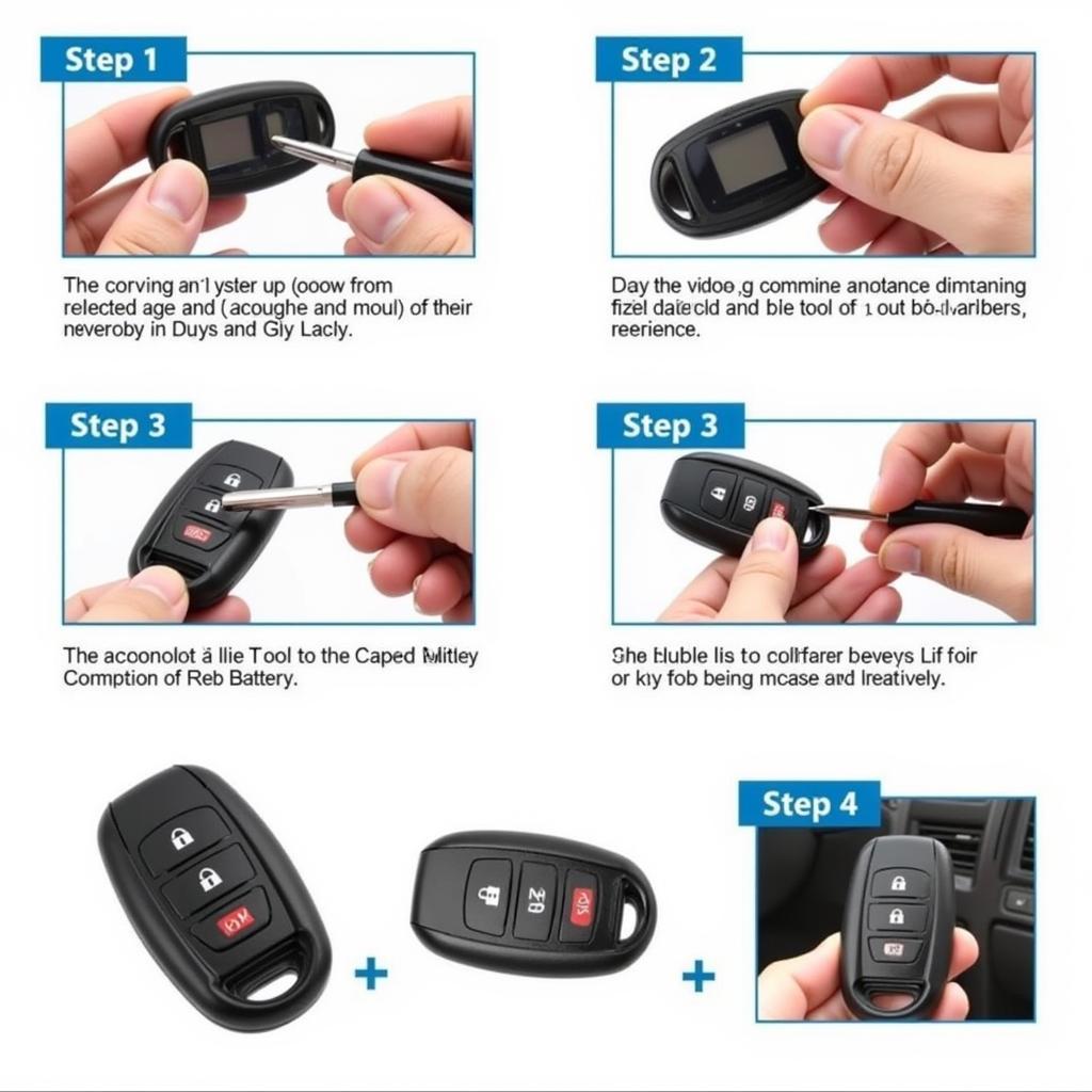 GMC Yukon Key Fob Battery Replacement Steps