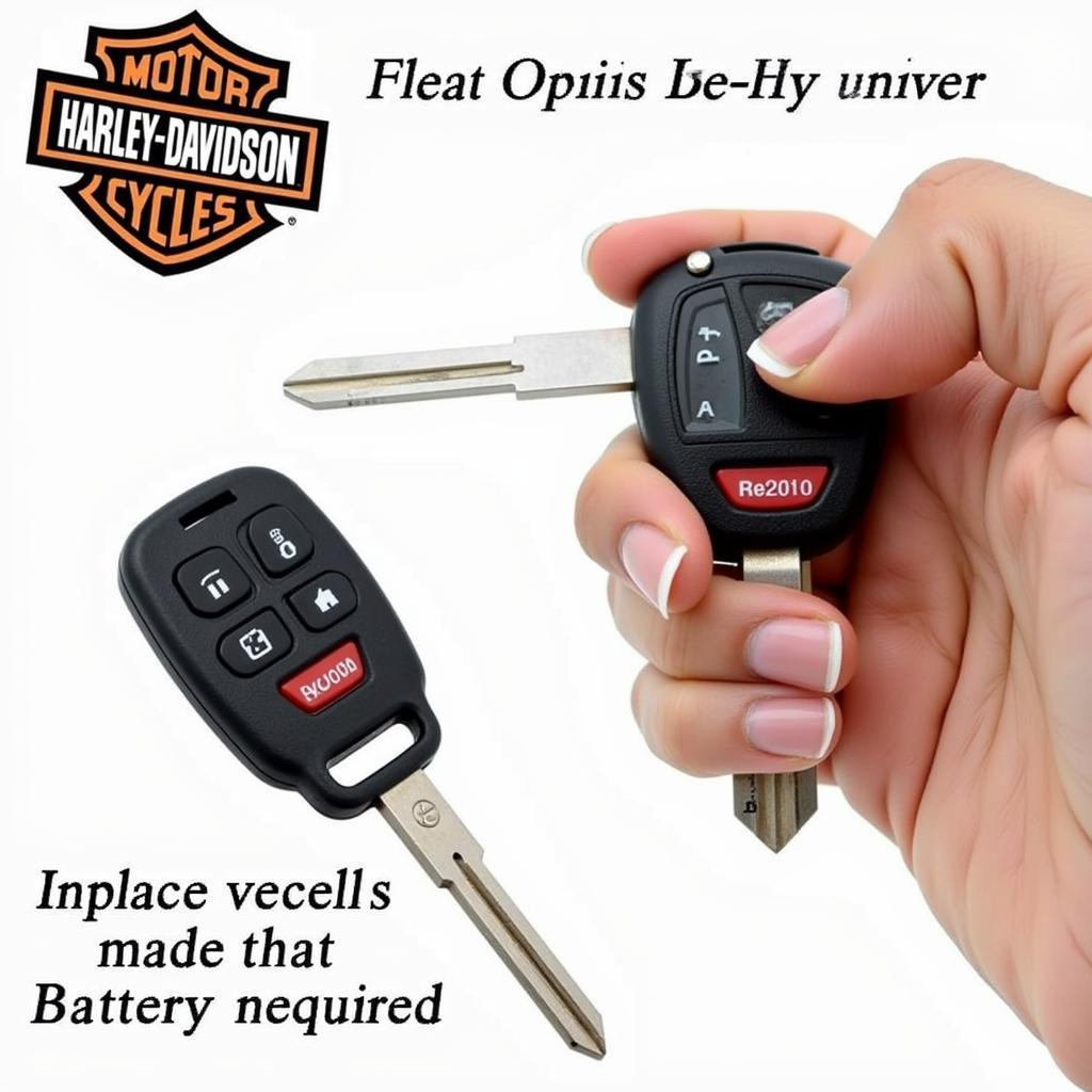 Harley Davidson Key Fob Battery Replacement