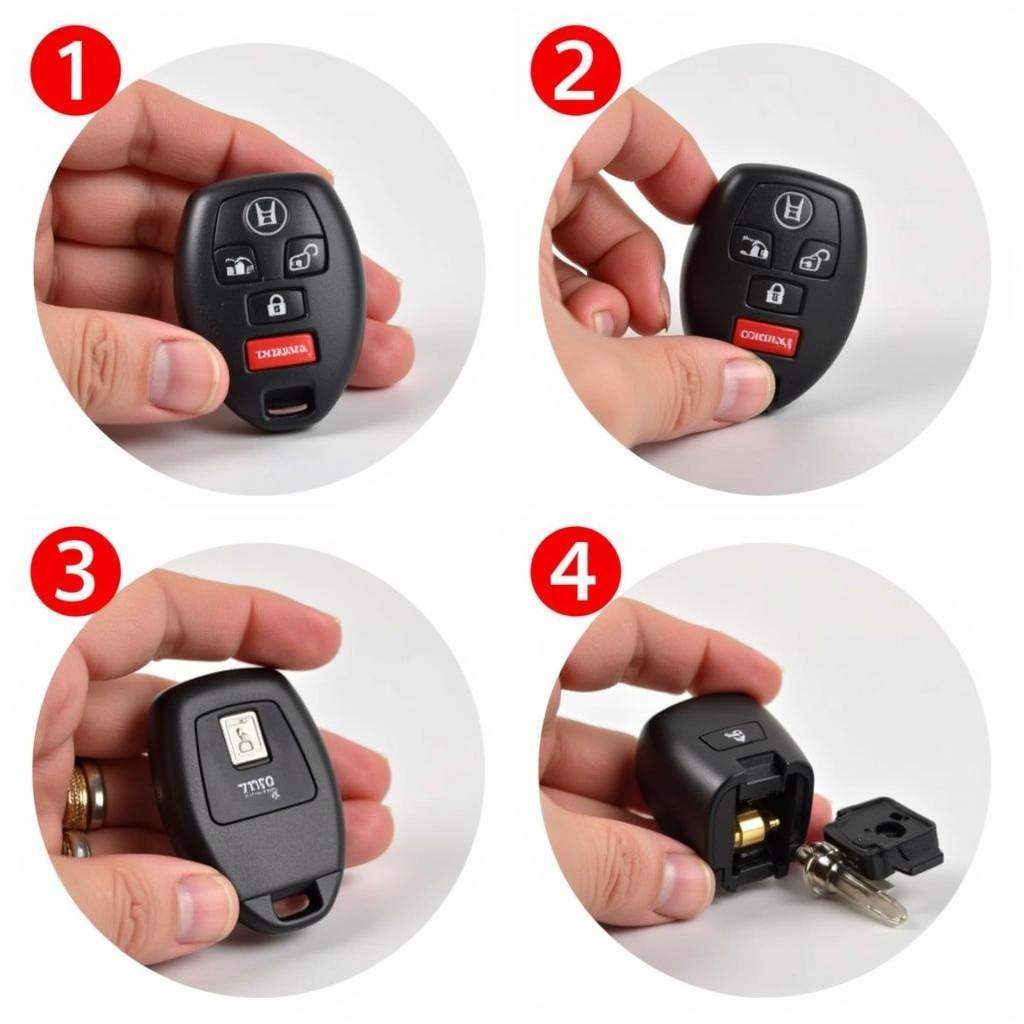 Honda Key Fob Battery Replacement Steps