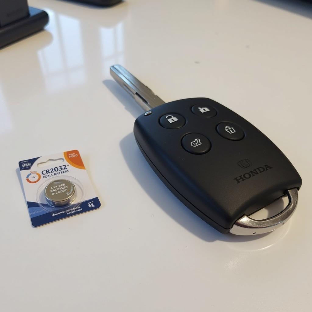 Honda Ridgeline Key Fob and CR2032 Battery