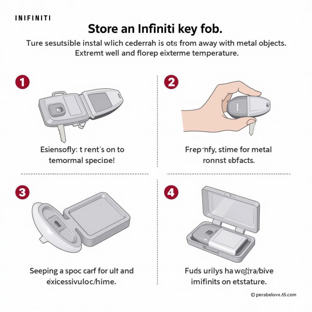 Infiniti Key Fob Proper Storage