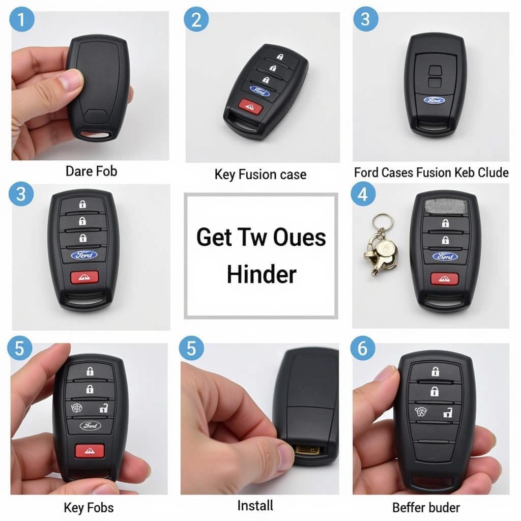 Easy Installation of 2013 Ford Fusion Key Fob Case