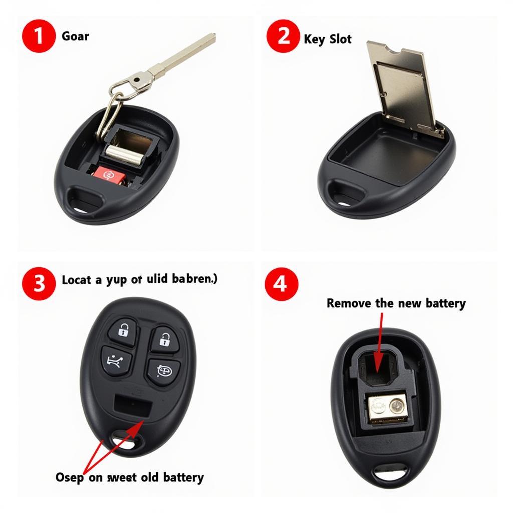 Jeep Compass Key Fob Battery Replacement Steps