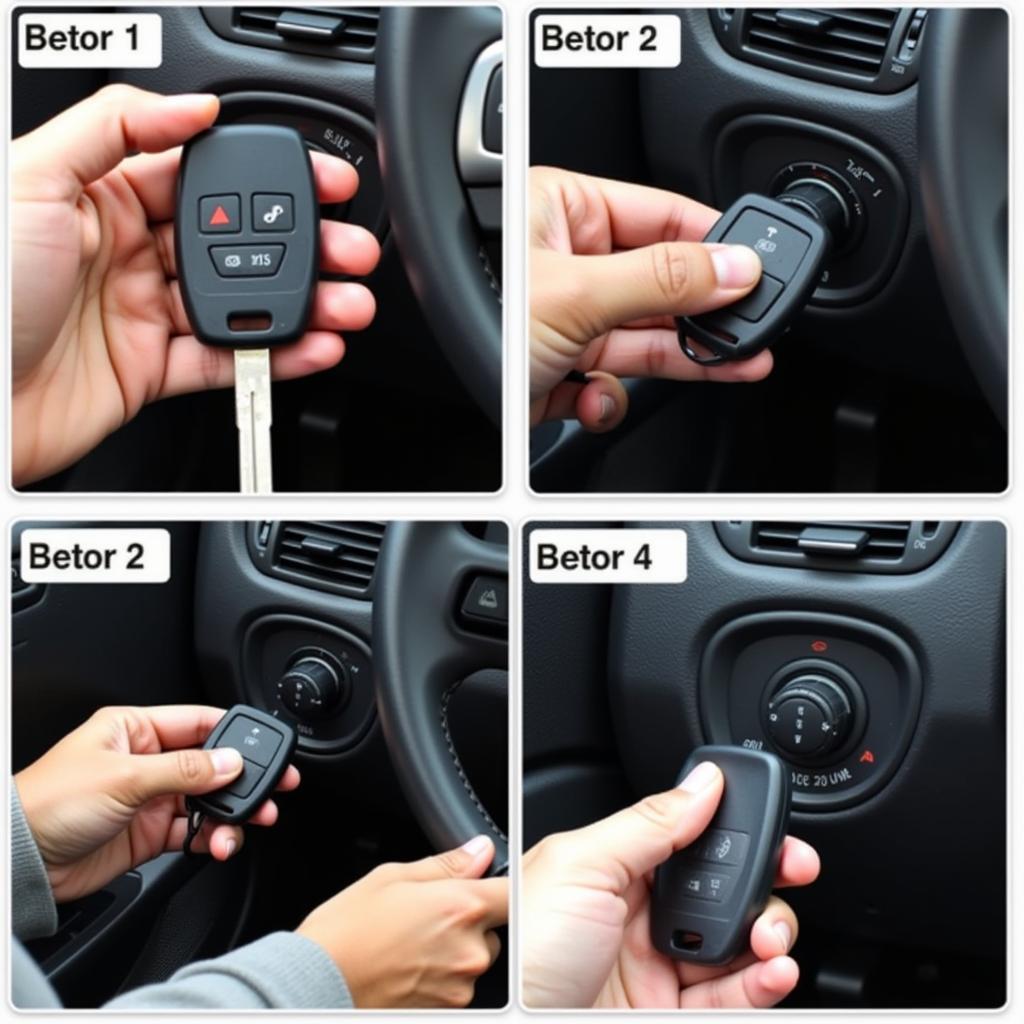 Programming a spare Jeep key fob using an existing working key