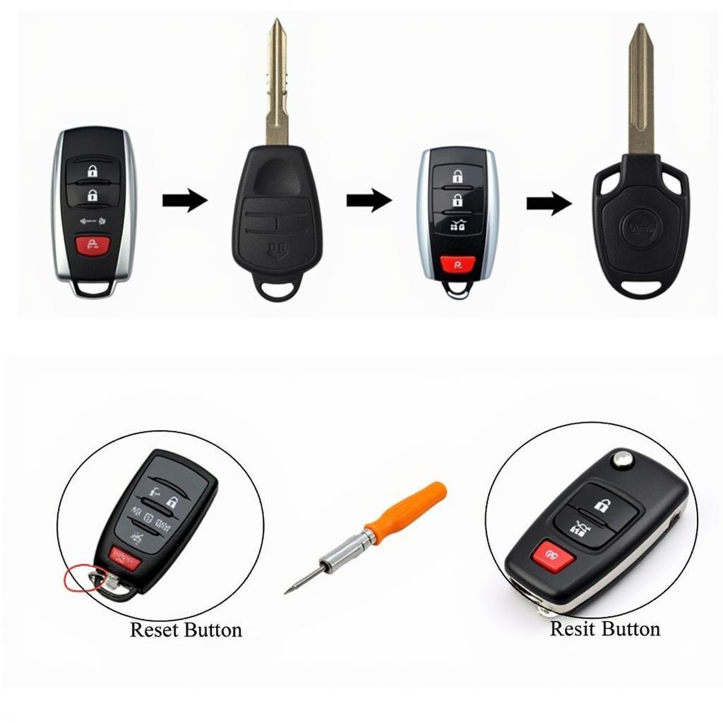 Key Fob Reset Button Location