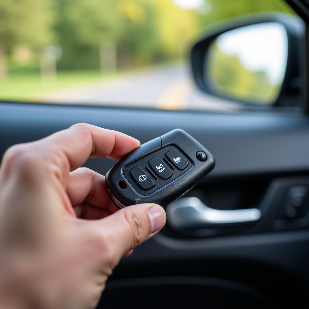 Key Fob Controlling Car Windows