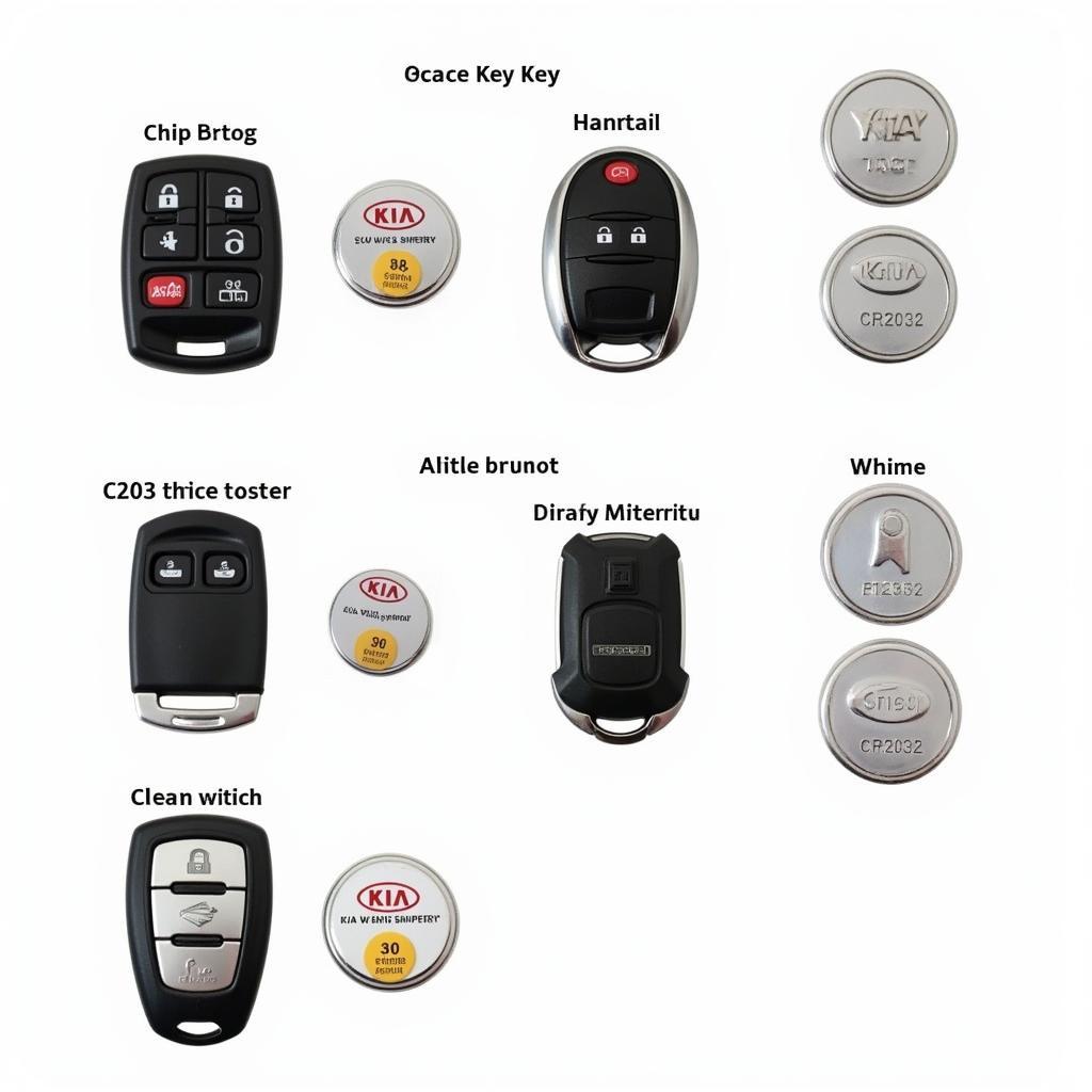 Kia Key Fob Battery Types