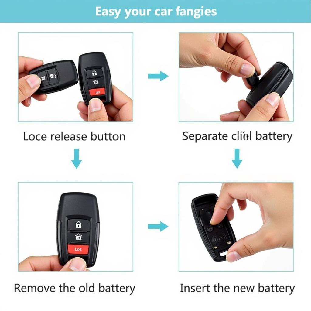 Kia Optima Key Fob Battery Replacement Steps