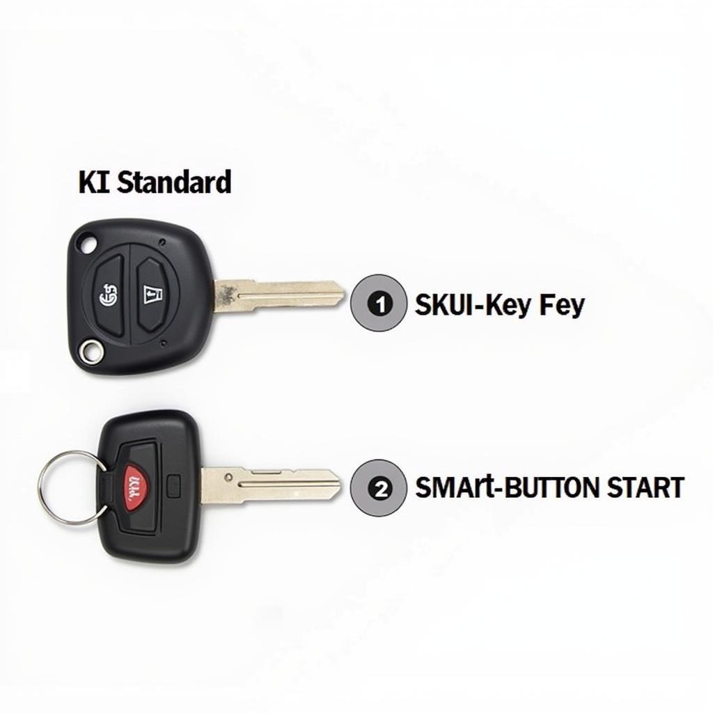 2015 Kia Soul Key Fob Types - Standard and Smart Key