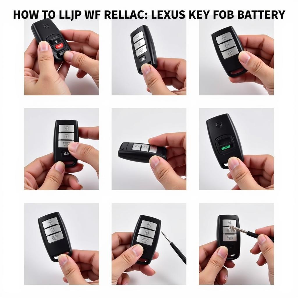 Lexus Key Fob Battery Replacement Steps