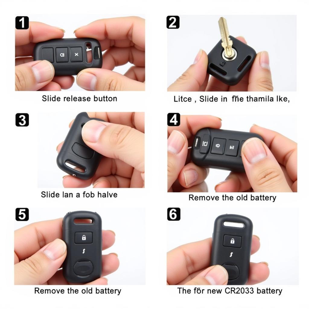 Lexus LS460 Key Fob Battery Replacement Steps