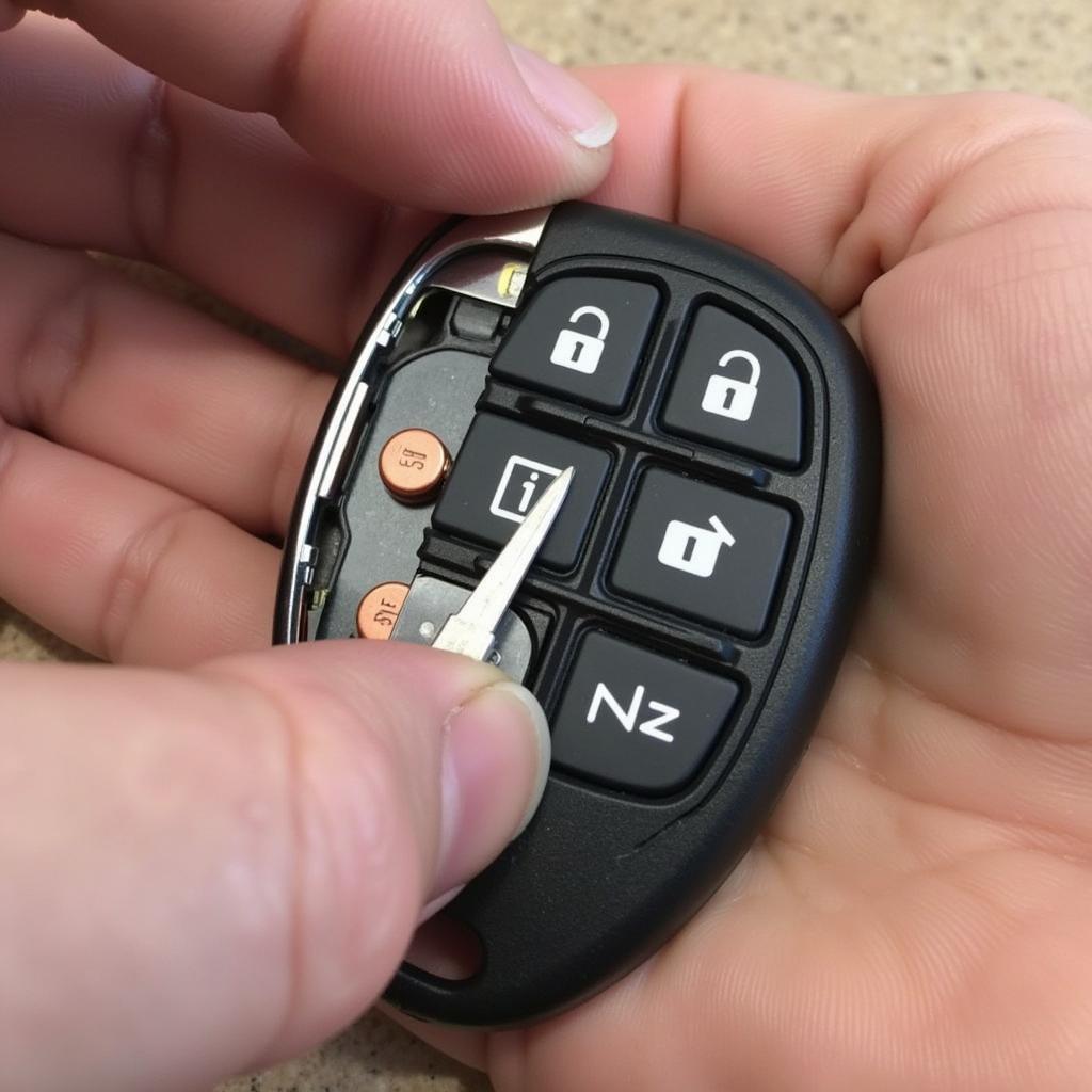 Lincoln Key Fob Battery Installation