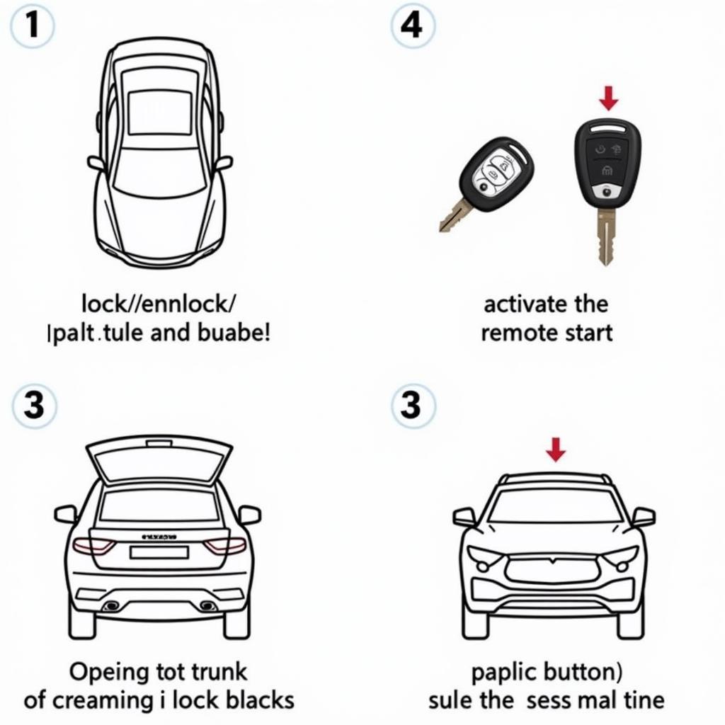 Maserati Levante Key Fob Functions - Lock, Unlock, Remote Start