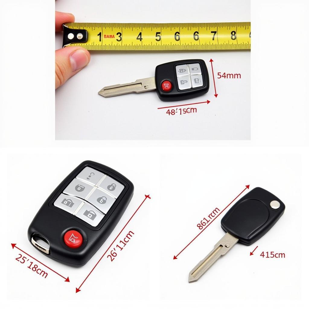 Measuring Key Fob for Correct Holder Size