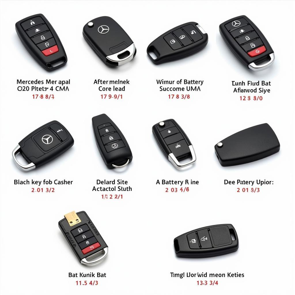 Mercedes C240 Key Fob Replacement Options