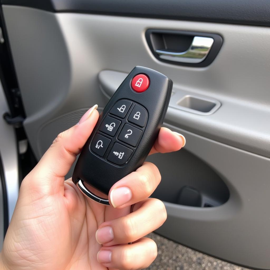 New 2002 Ford Key Fob Case Installed