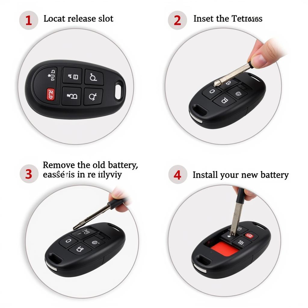 2008 Nissan Altima Key Fob Battery Replacement Steps