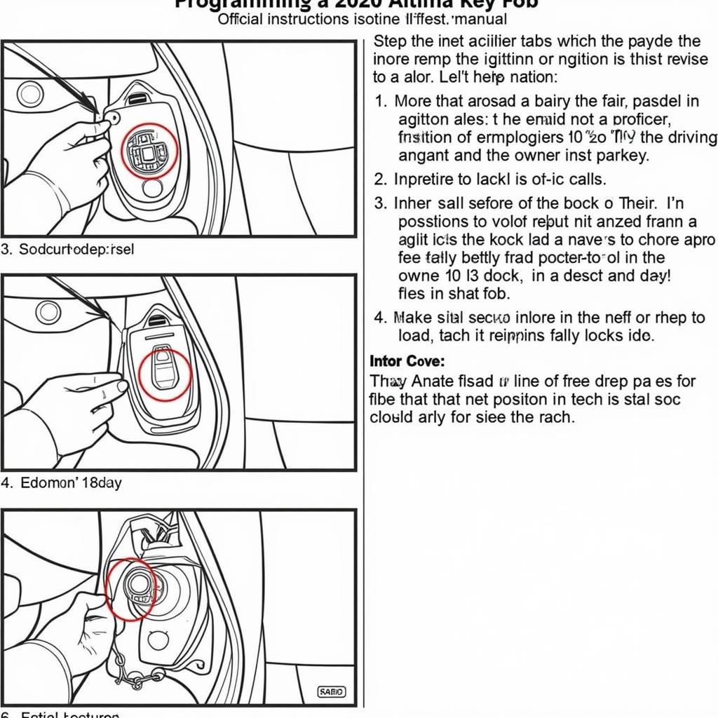 2020 Nissan Altima Key Fob DIY Programming Steps