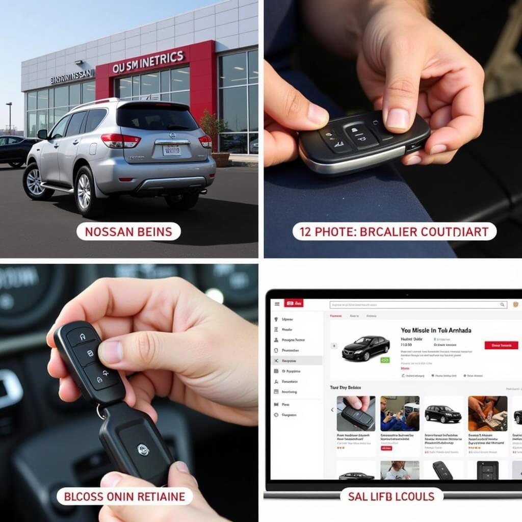 Nissan Armada Key Fob Replacement Options: Dealership, Locksmith, Online Retailer