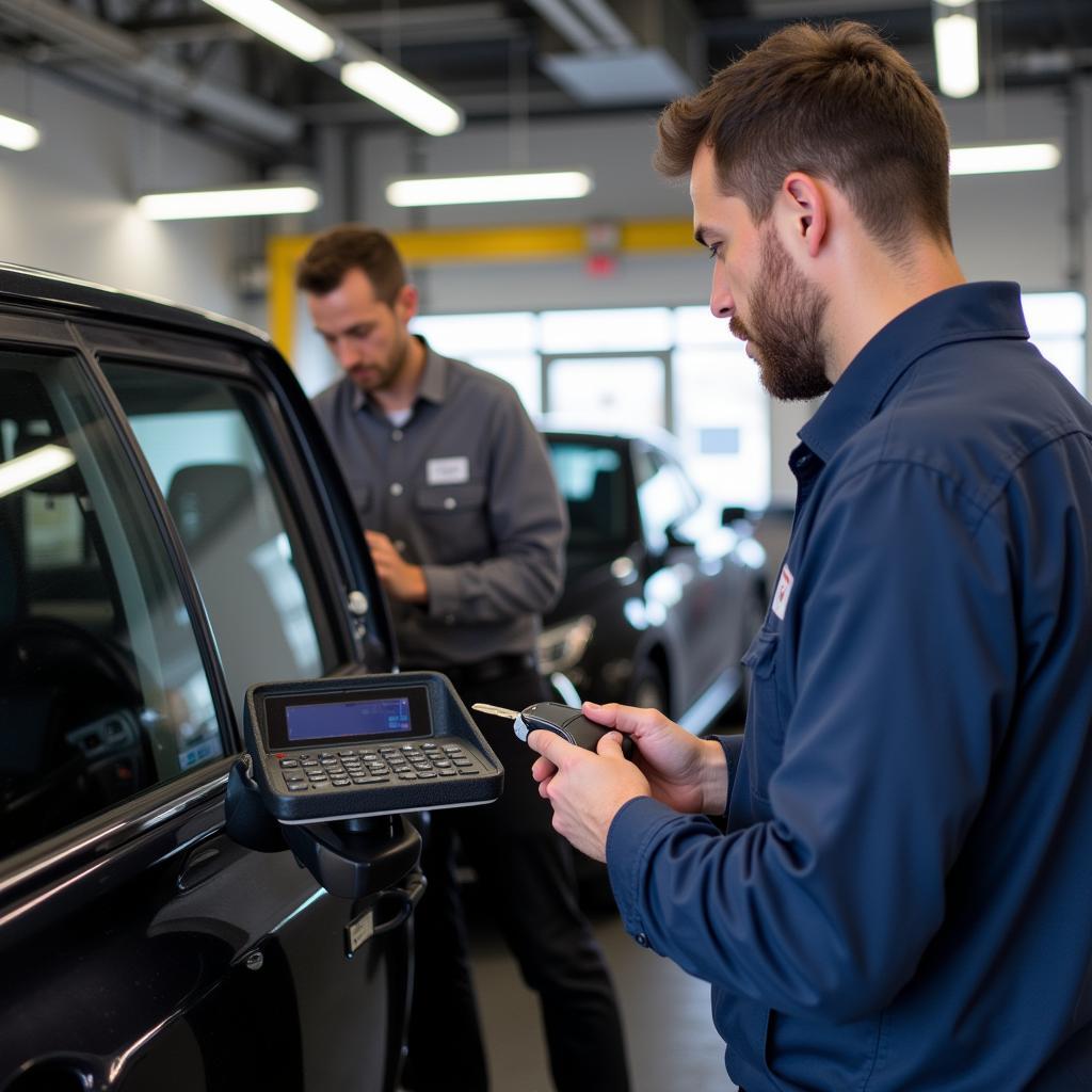 Nissan Dealership Key Fob Programming Service