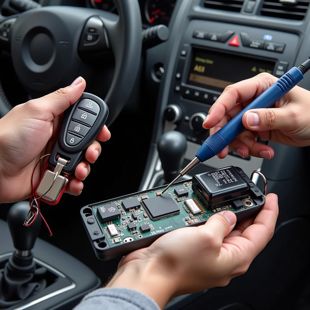 Troubleshooting a Nissan Key Fob